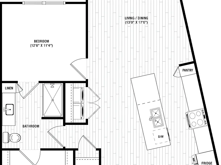 District at Riverside Apartments — Photo 110