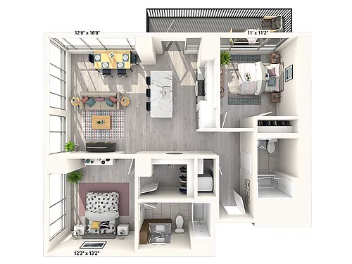 Floor plan T-D3
