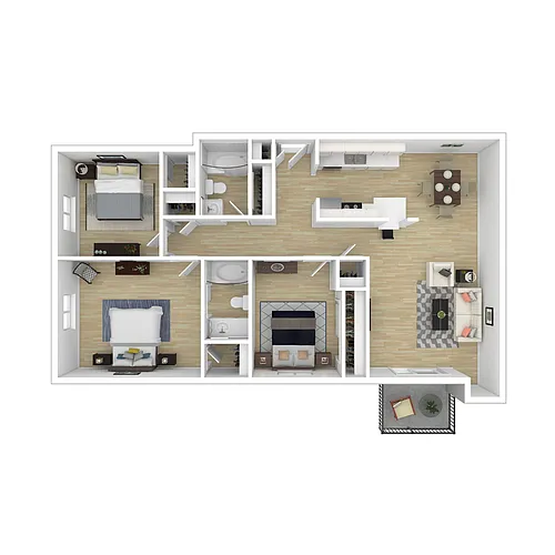 Floor plan The Sunflower