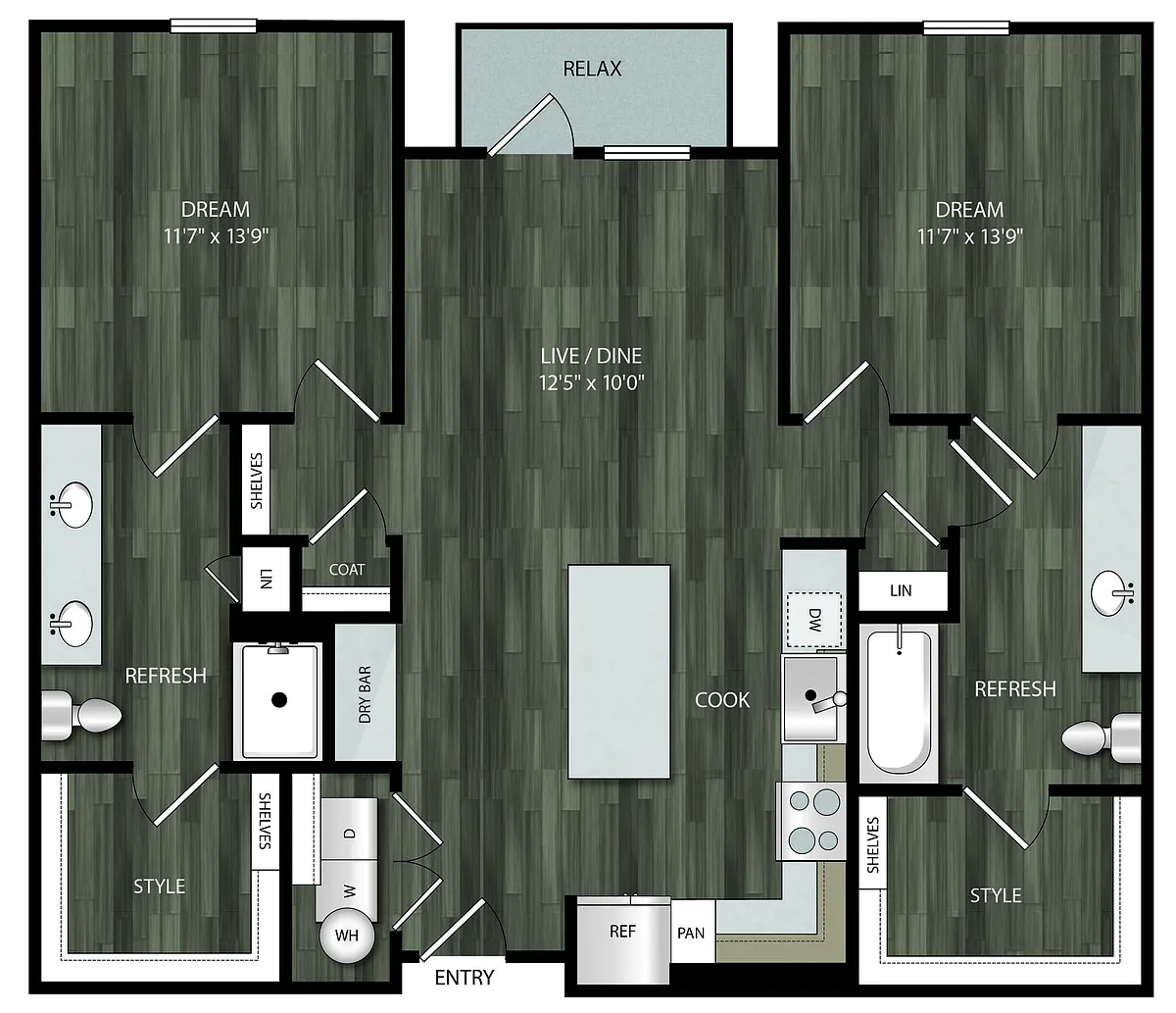 Floor plan 2A