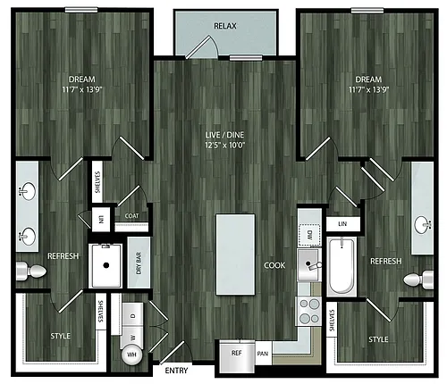 Floor plan 2A