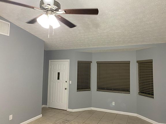 Living room looking at front door