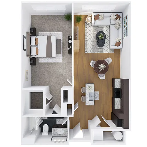 Floor plan A01
