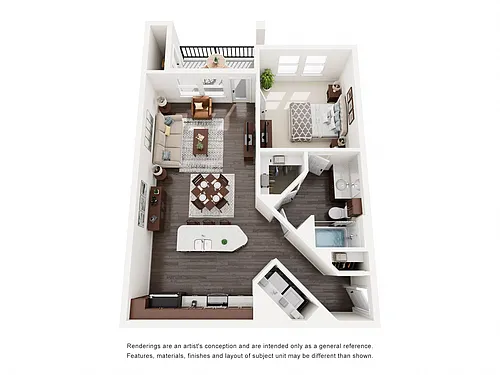 Floor plan Nantucket - Phase II