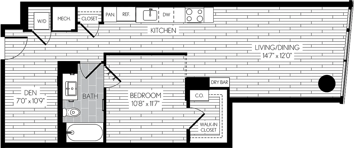 Floor plan A16D