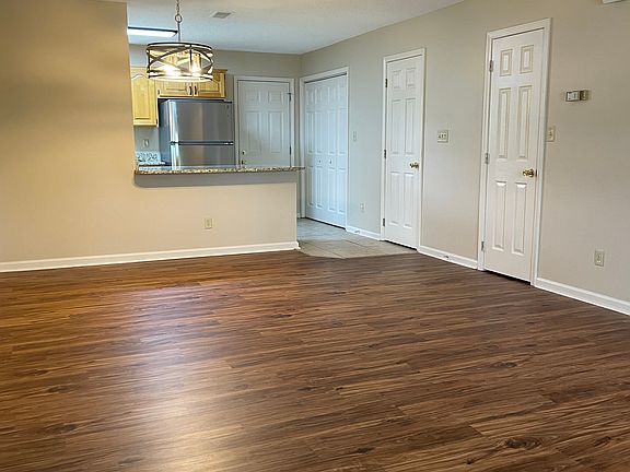 Living room kitchen view