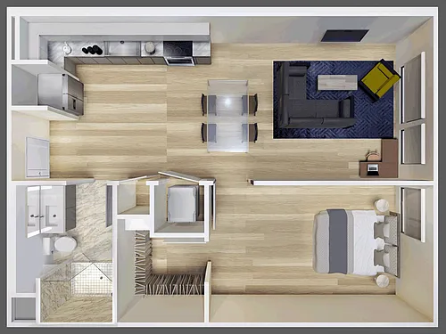 Floor plan A21