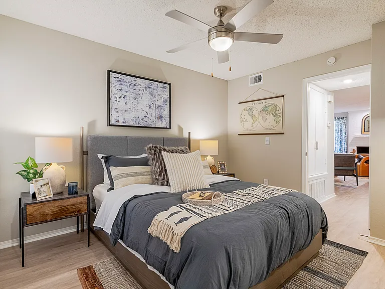 Newly Renovated Bedroom with Natural Light