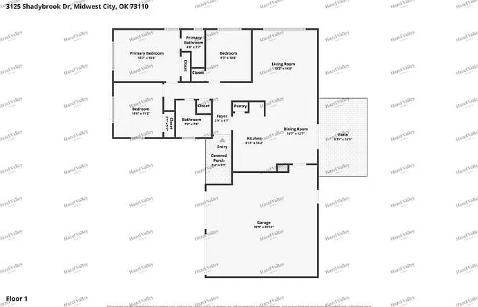 3 bed, 1.5 bath, 1166 sqft, $1,545 — Photo 2