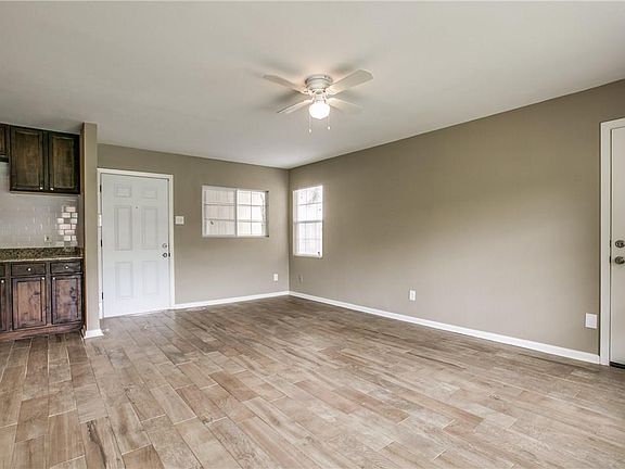 Spacious living room and dining area!