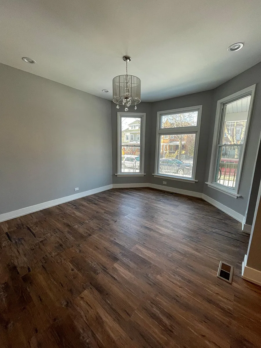 living room view from kitchen - 855 N Parkside Ave #1F