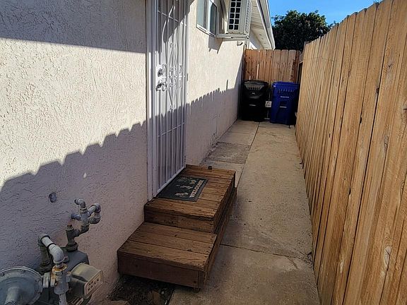 Front Entrance and small patio area