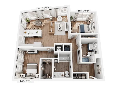 Floor plan H
