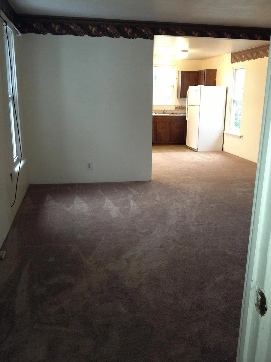 Living room to kitchen - 201 N Clay St #2