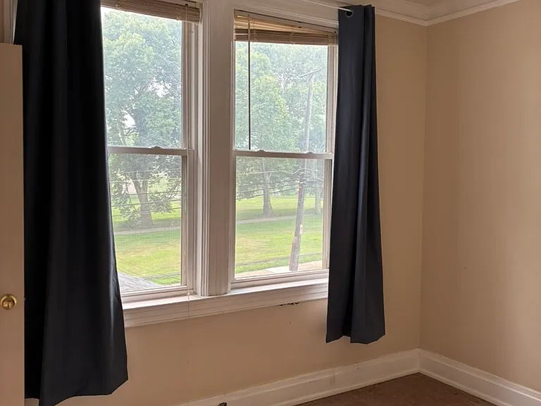 Lots of light from big windows