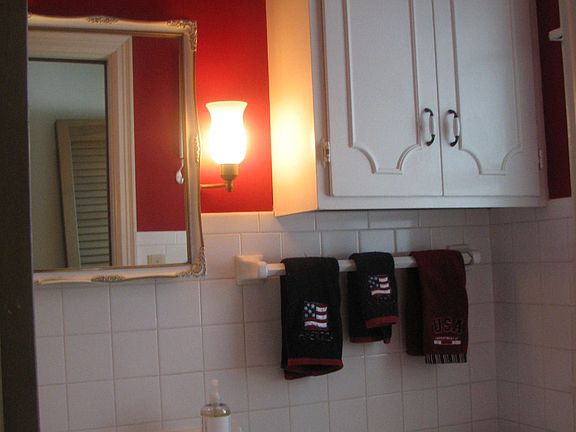 First floor bath with shower