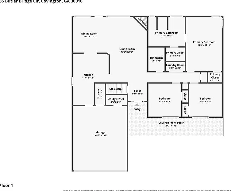 3 bed, 2.0 bath, 1626 sqft, $1,825 — Photo 2