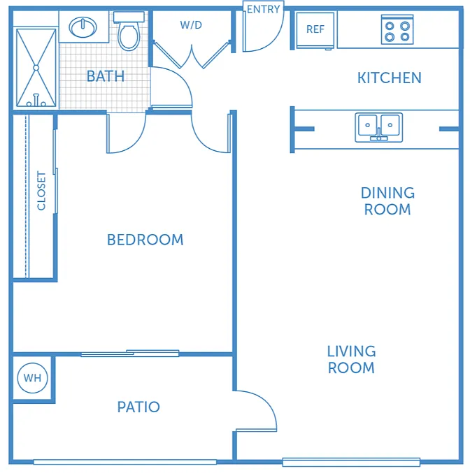 Floor plan 1X15C