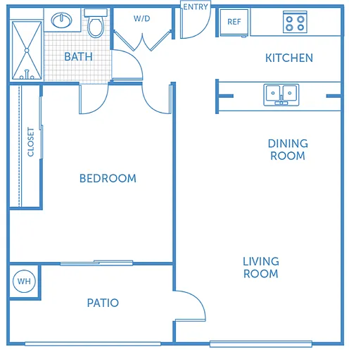 Floor plan 1X15C