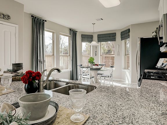 Beautiful countertops in kitchen