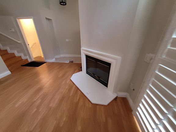 Living Room showing Garage Entrance