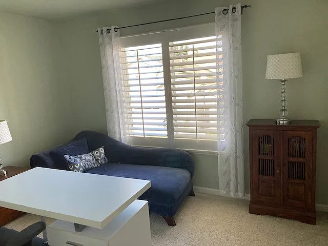 3rd bedroom currently used as an office, but if you'd like to put a bed in there you can take out the desk. We can discuss if you need to make changes for a third bedroom.