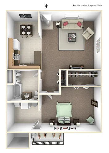 Floor plan The Gallery