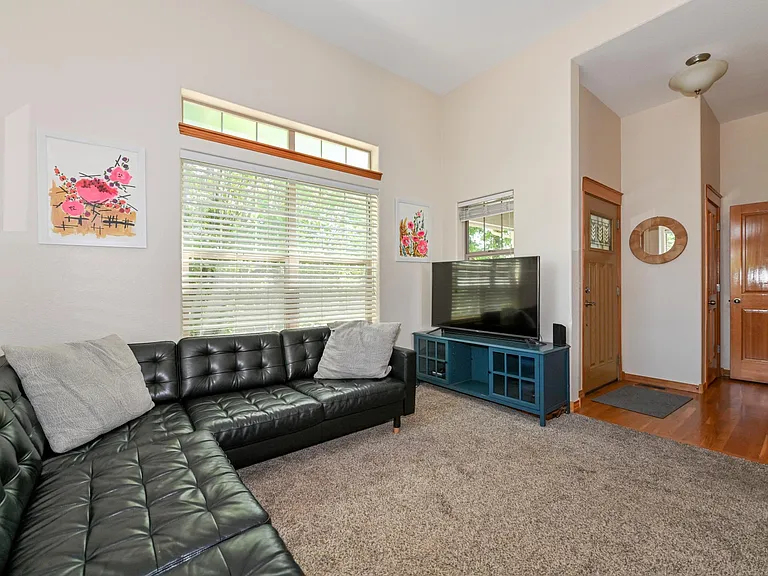 Spacious and homey living area