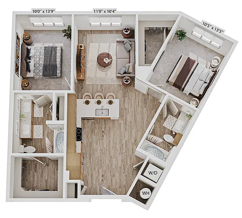 Floor plan B3