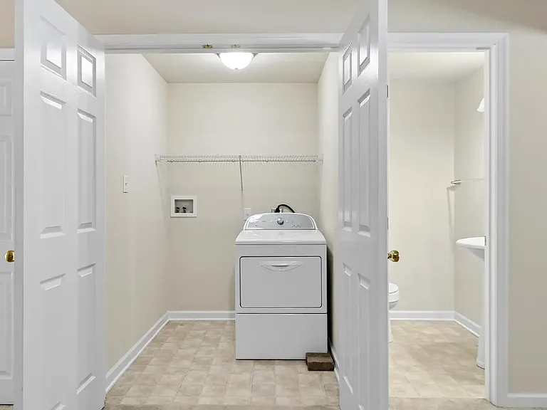 Laundry Room in Finished Basement
