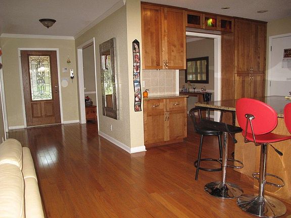 hardwood floors throughout main areas