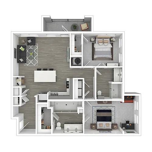 Floor plan B2
