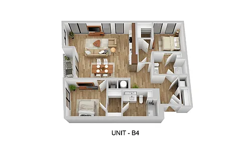 Floor plan B4