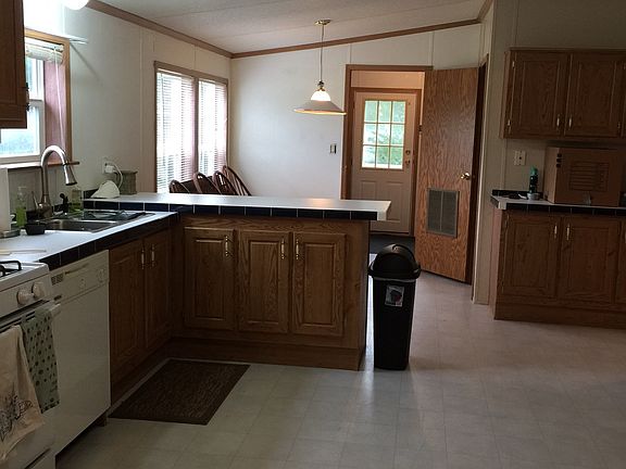 Kitchen with breakfast nook and walk-in pantry