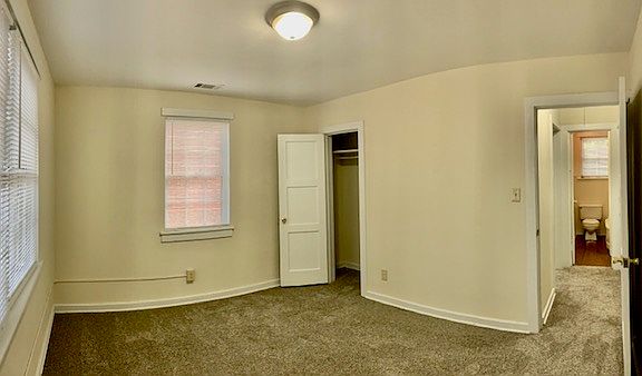 Bedroom 1 with Carpet