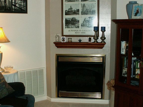 Living Room with Fireplace