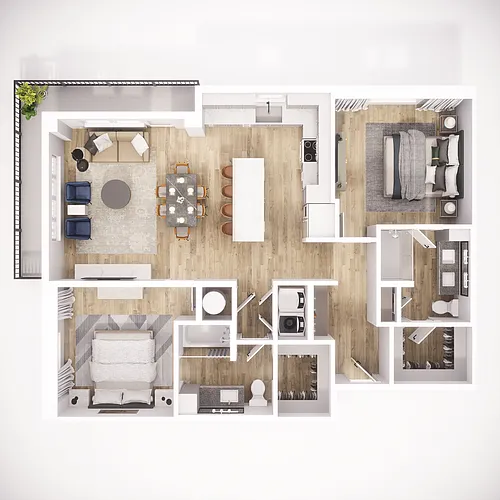 Floor plan B4