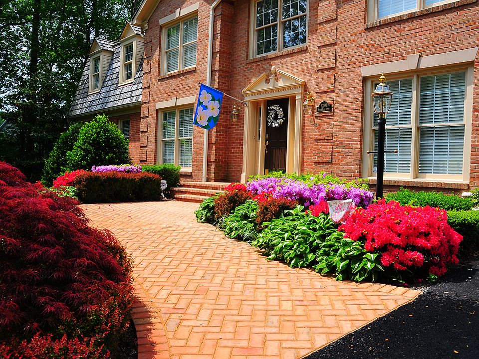 Large Brick Walkway