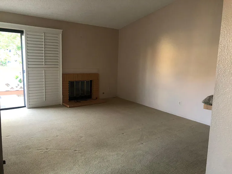 Living room & outside balcony
