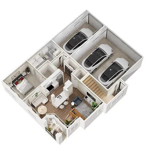 Floor plan Ee - Renovated