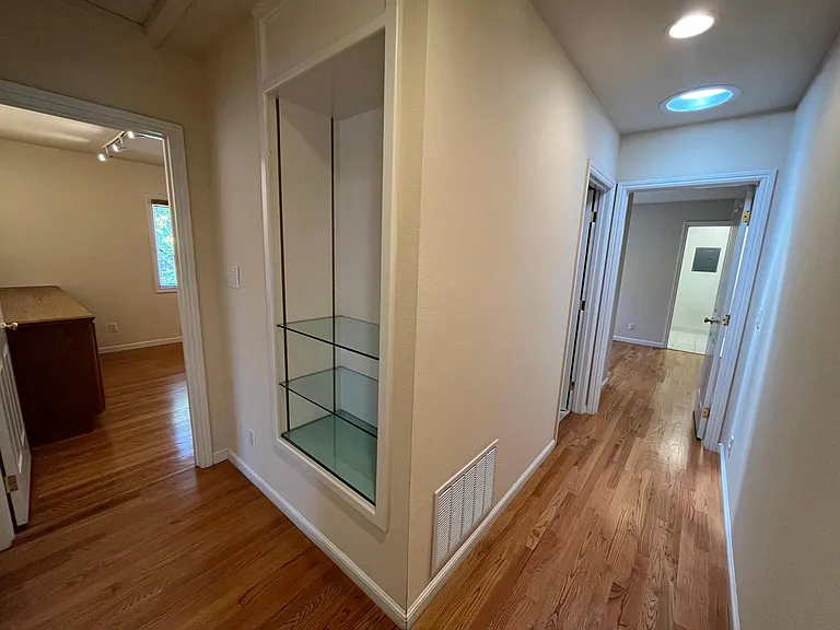 Hallway leading to the bedrooms
