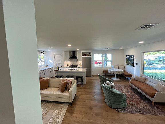 View from hall to bedrooms