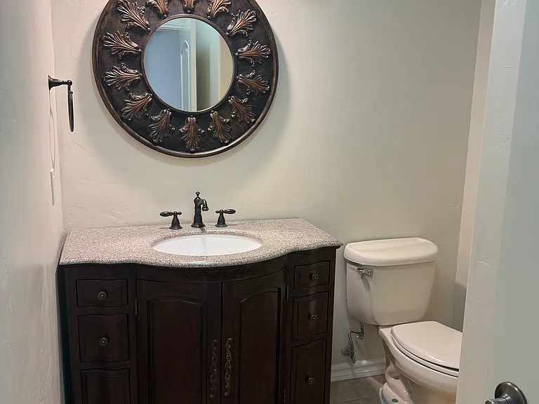 Guest powder room