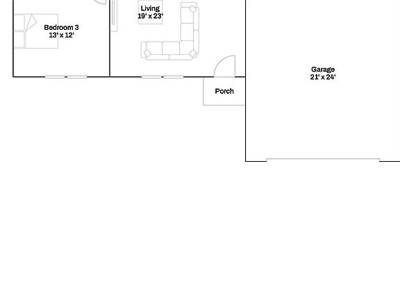 Optional Upgrade- Garage Extension