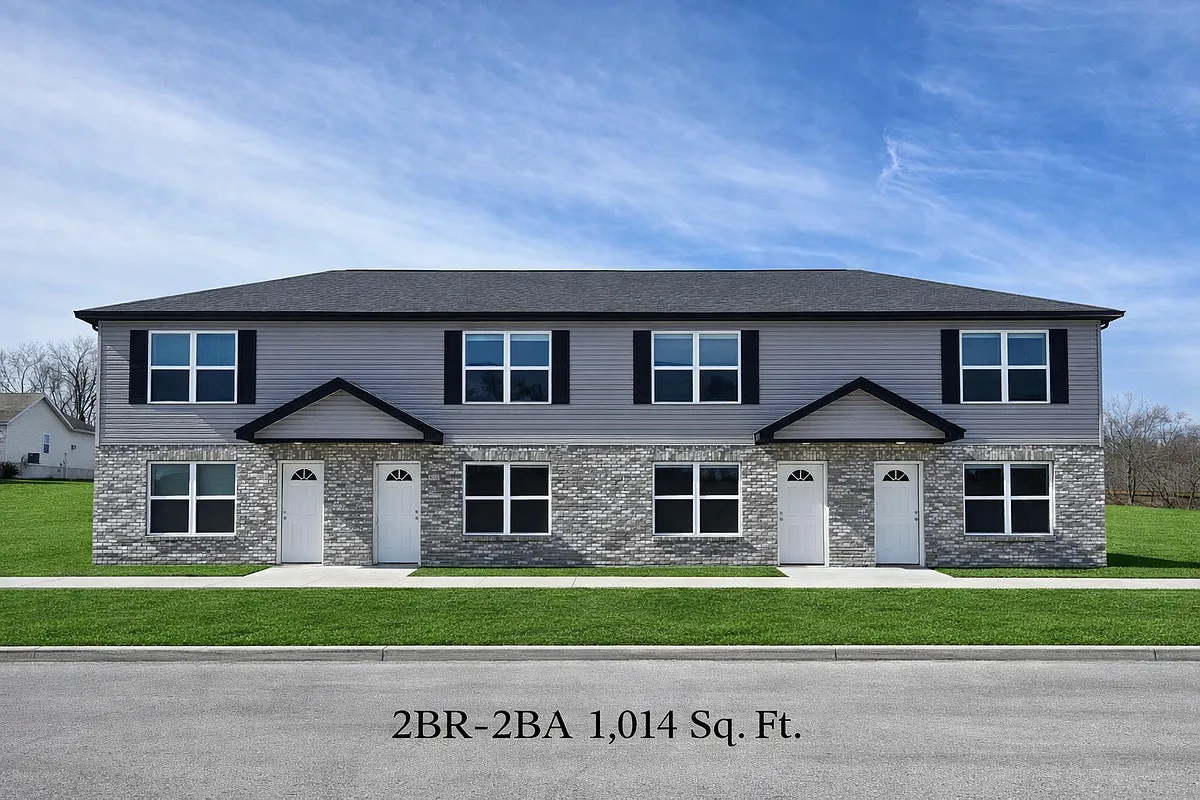 2BR-1.5BA Townhome Building - Willow Grove Apartments