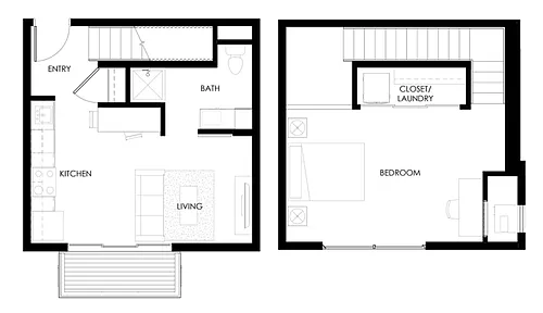 Floor plan 1BR-D