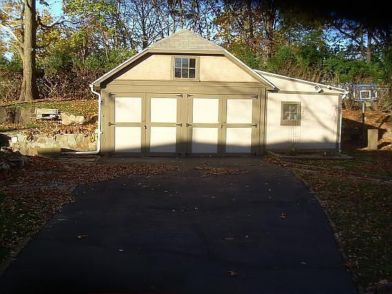 2 Car Garage with Shed