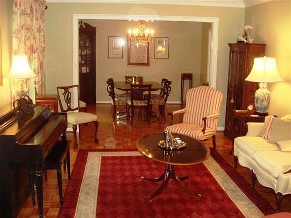 Gracious Living Room and Dining Room