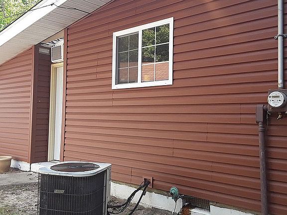 A/C and back of house