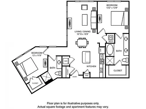 Floor plan Oxford